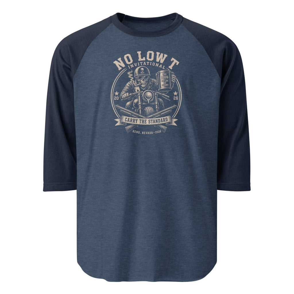 2026 NLT Three-Quarter Sleeve Tee | Design B | product mockup 1