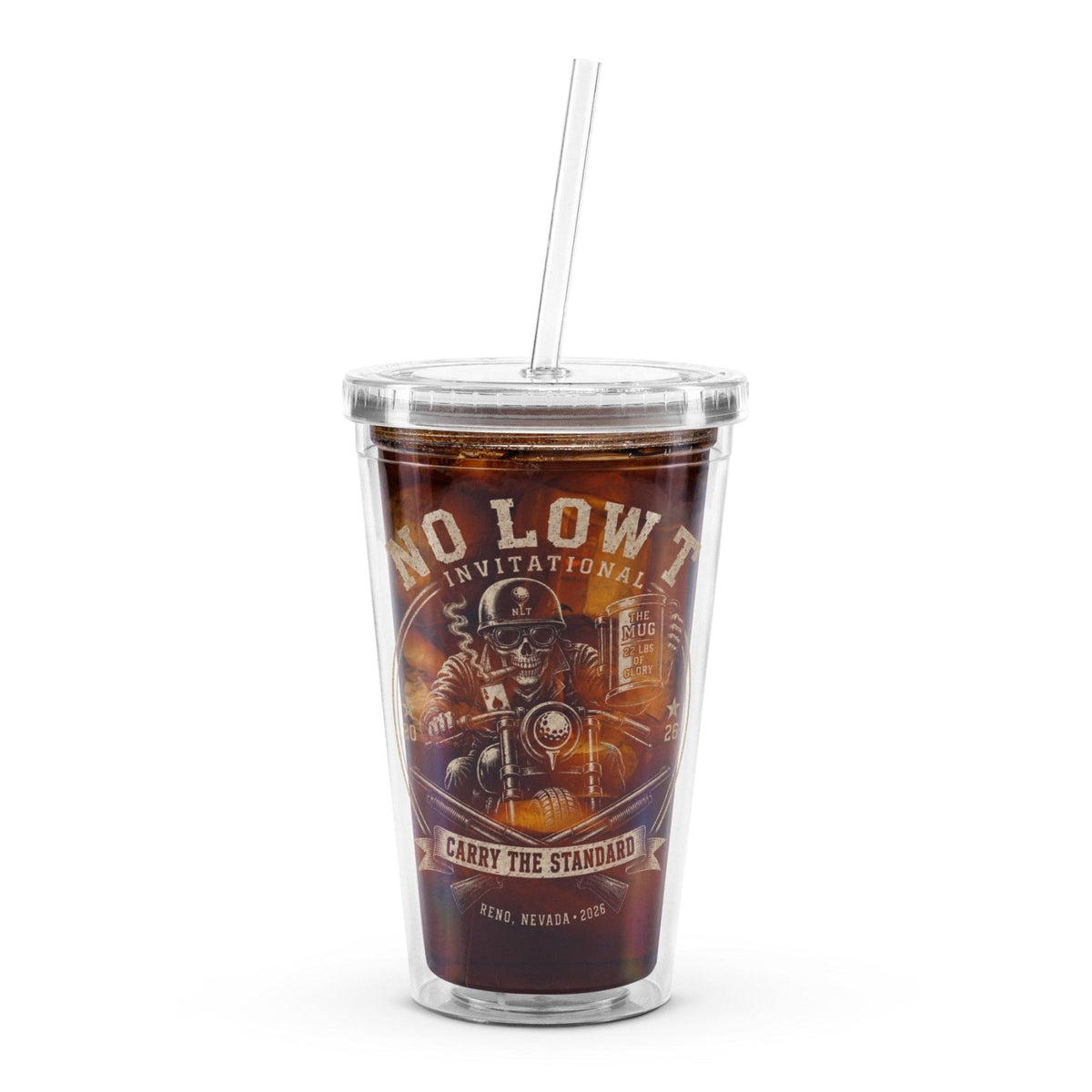 2026 NLT Clear Tumbler | Both Designs | product mockup 2