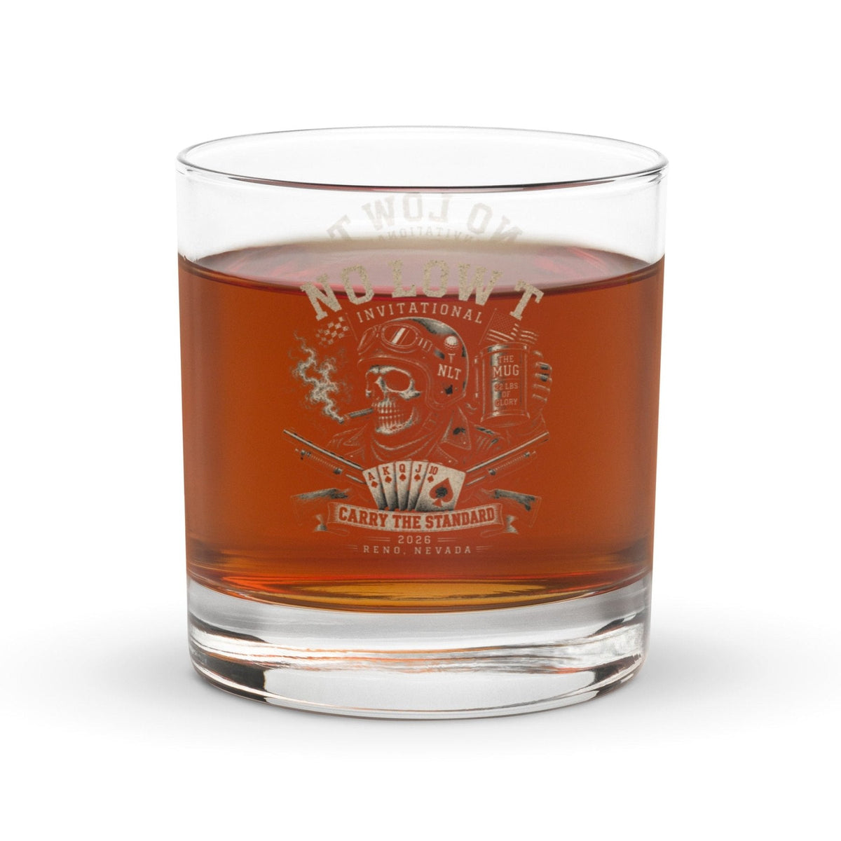 2026 NLT Rocks Glass | Both Designs | product mockup 1