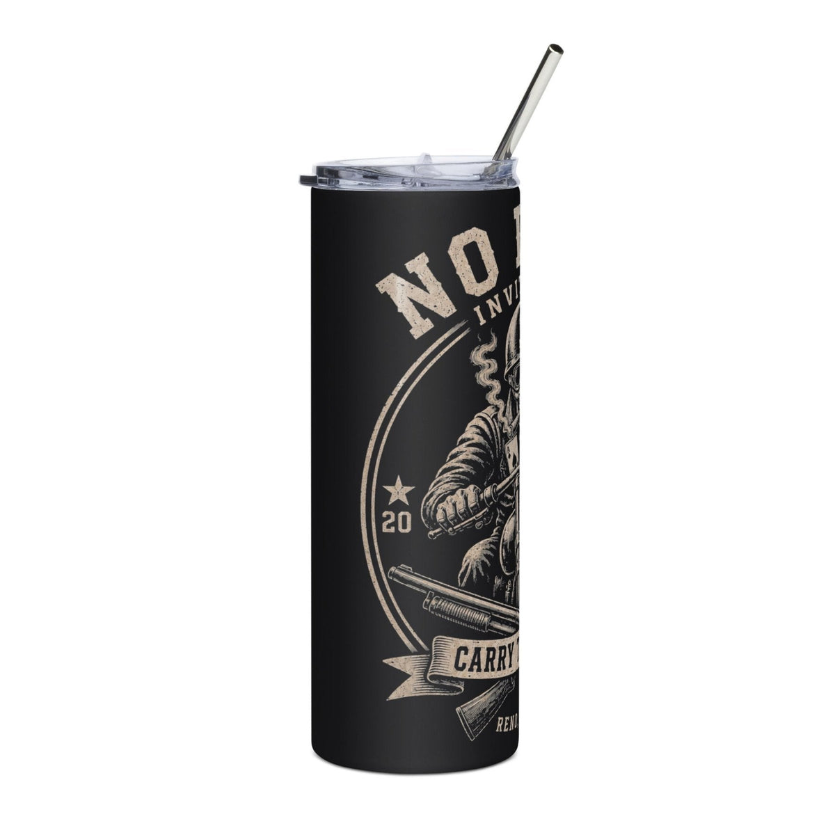 2026 NLT Stainless Steel Tumbler | Design B | product mockup 3