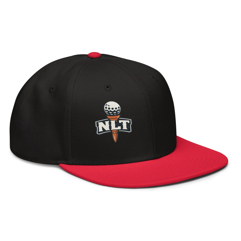 NLT Printed Logo Snapback Hat | product mockup 8