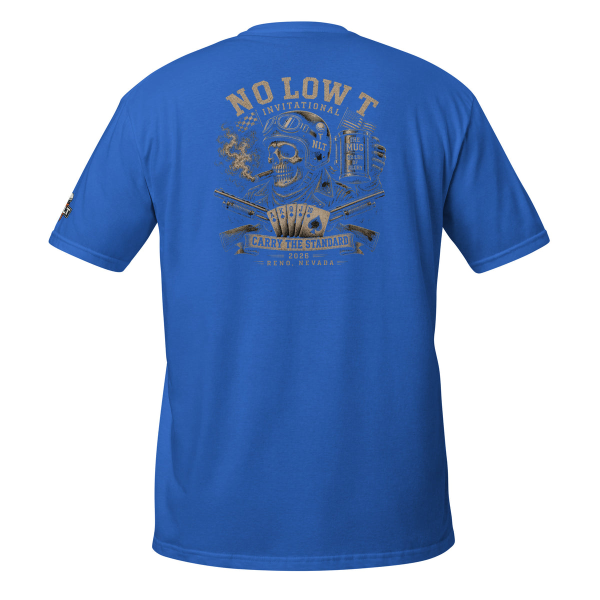 2026 No Low Tee Invitational Tee | Design A — back view