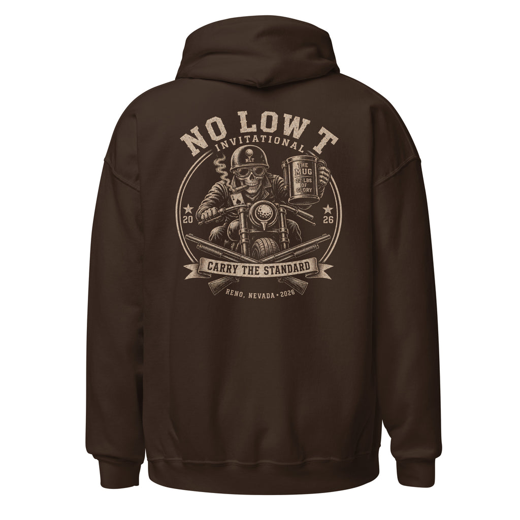 2026 NLT Invitational Hoodie | Design B | product-only white background