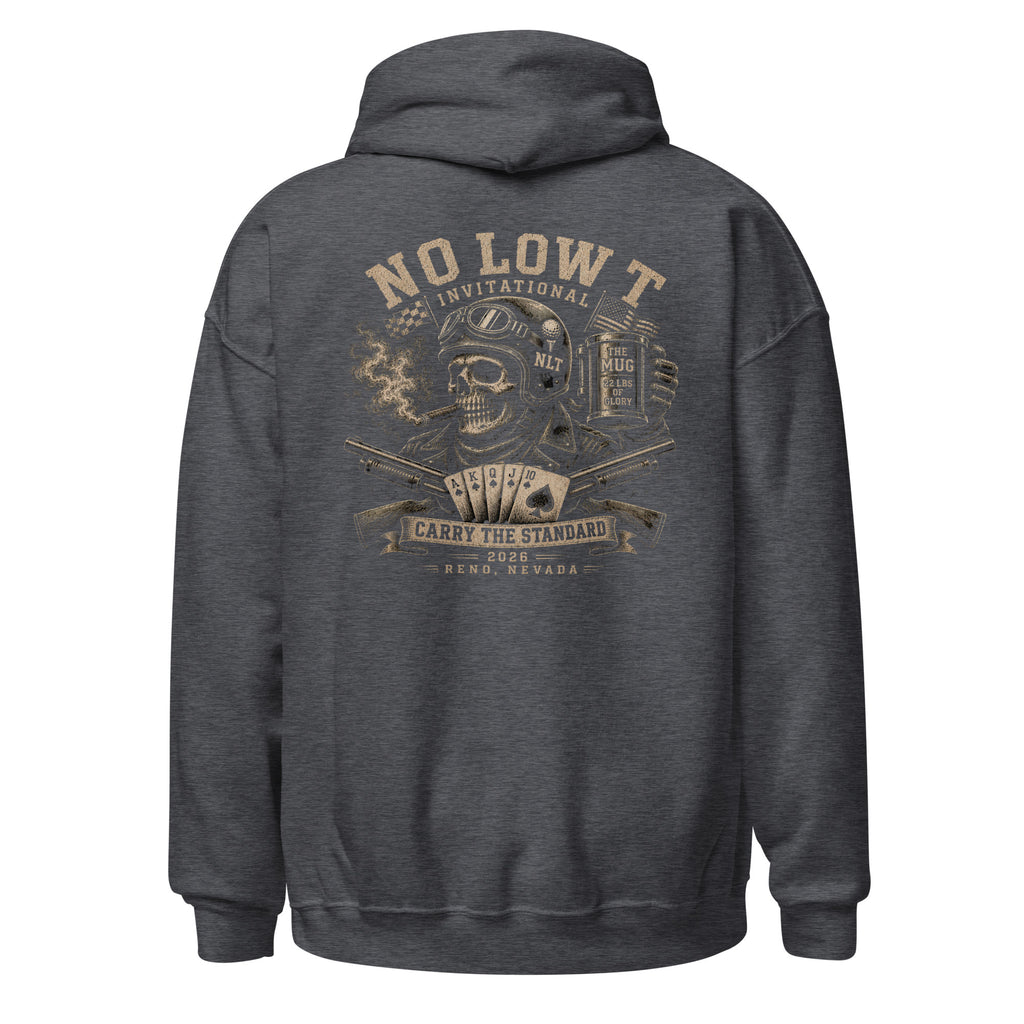 2026 NLT Invitational Hoodie | Design A | product-only white background