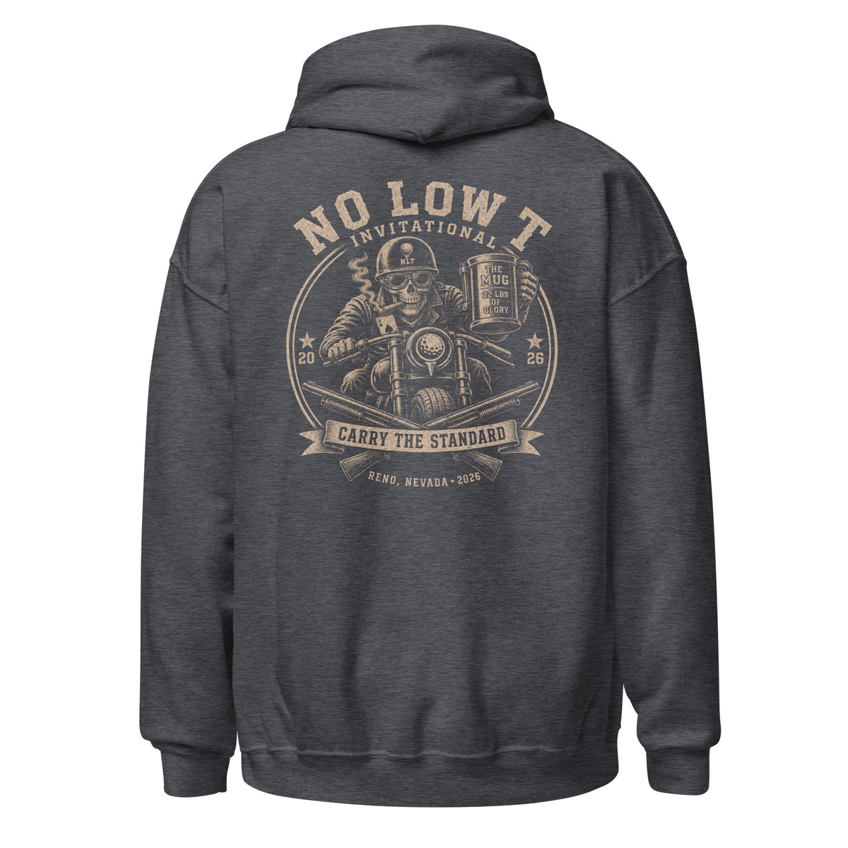 2026 NLT Invitational Hoodie | Design B | product-only white background
