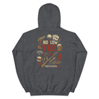 2025 No Low Tee Invitational Hoodie | Design A - back view