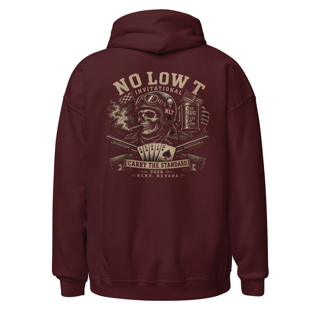 2026 NLT Invitational Hoodie | Design A | product-only white background