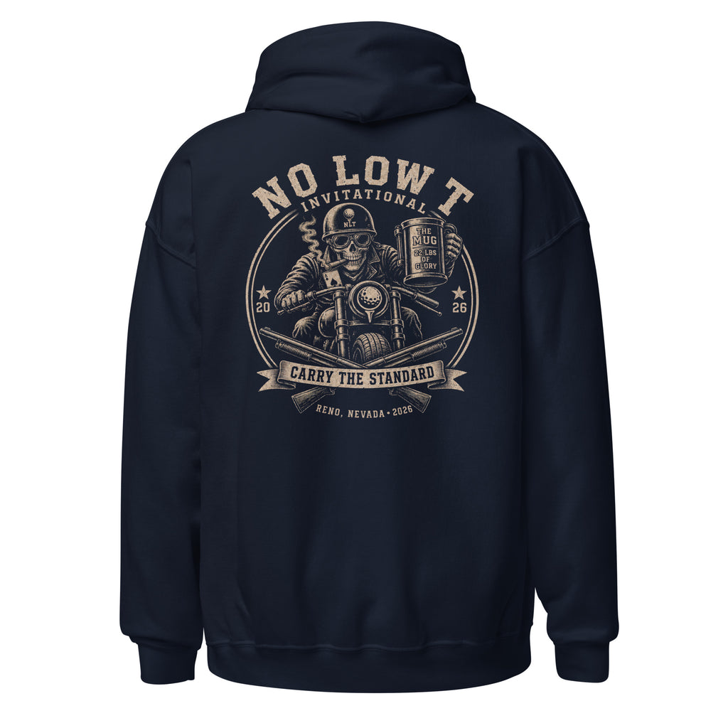 2026 NLT Invitational Hoodie | Design B | product-only white background