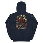 2025 No Low Tee Invitational Hoodie | Design A - back view