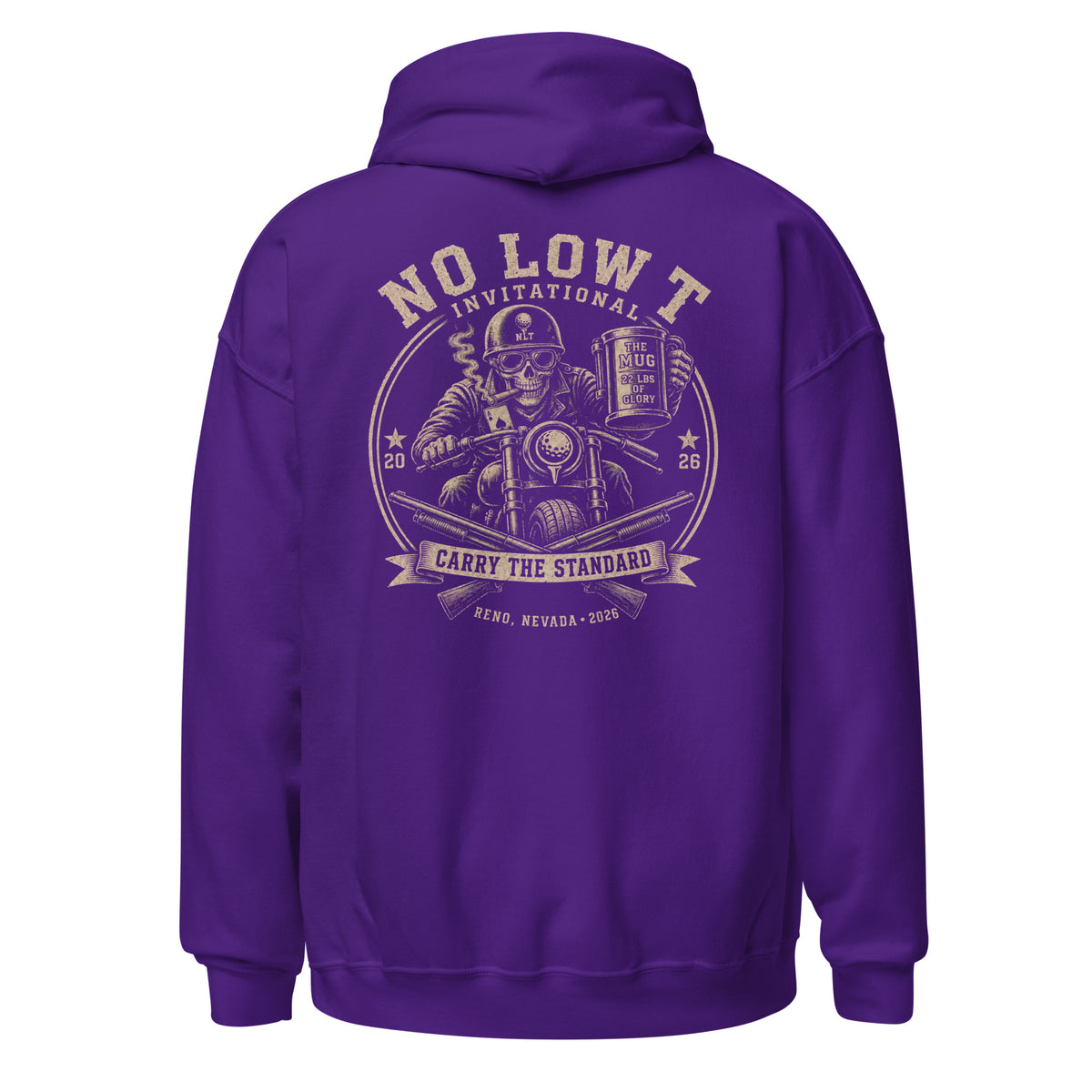 2026 NLT Invitational Hoodie | Design B | product-only white background