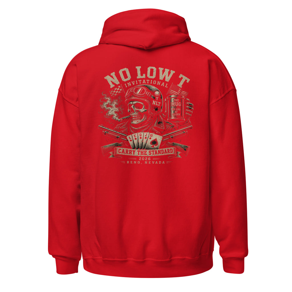 2026 NLT Invitational Hoodie | Design A | product-only white background