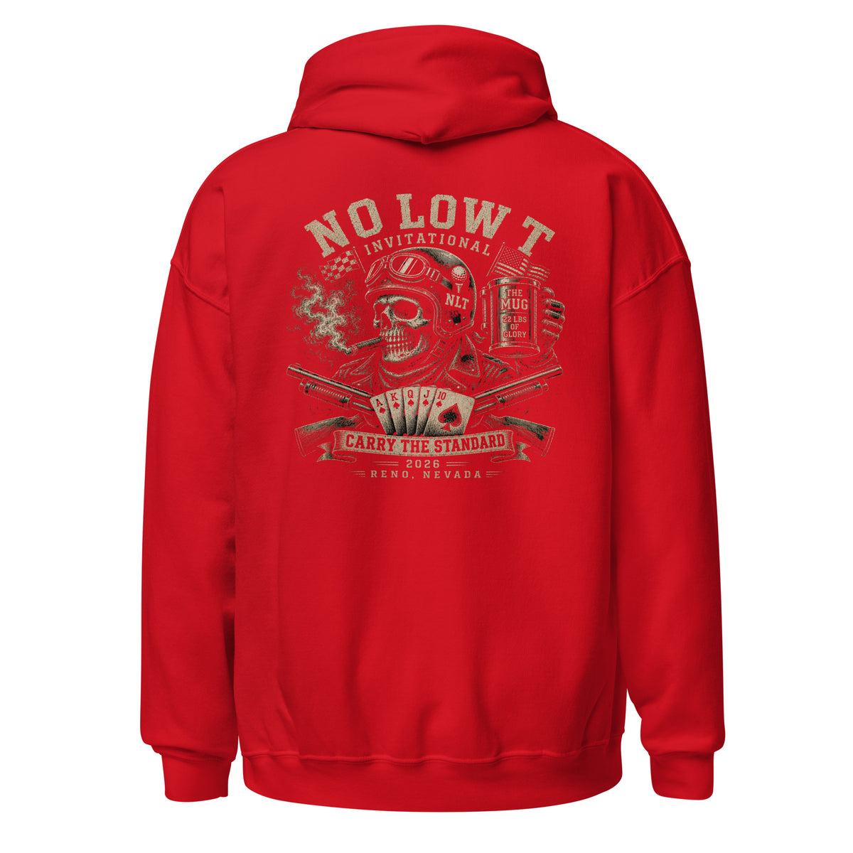2026 NLT Invitational Hoodie | Design A | product-only white background