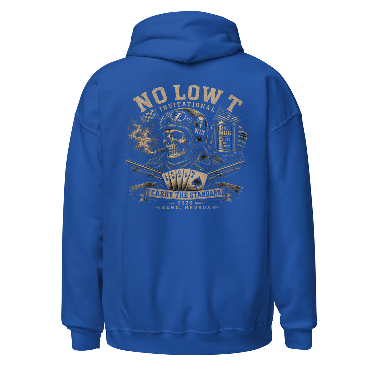 2026 NLT Invitational Hoodie | Design A | product-only white background