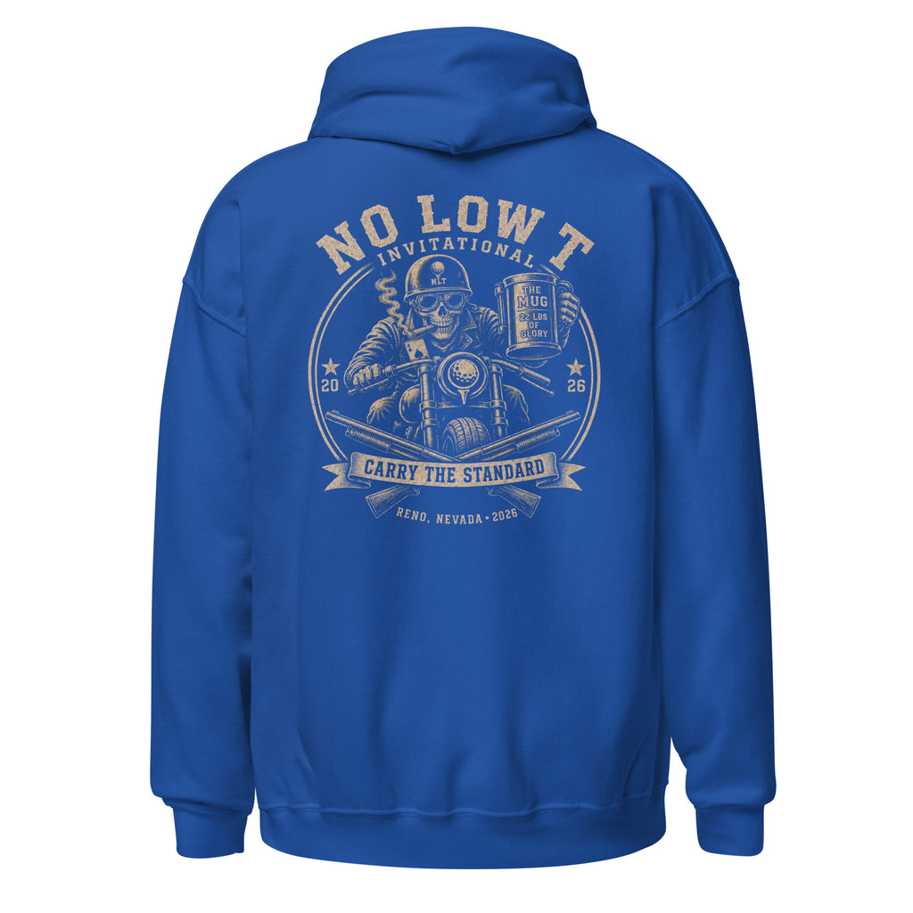 2026 NLT Invitational Hoodie | Design B | product-only white background