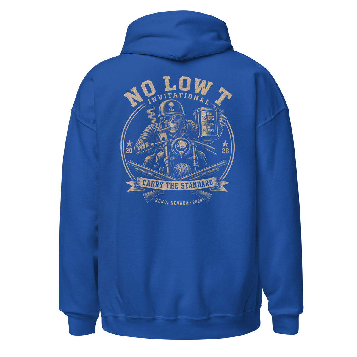 2026 NLT Invitational Hoodie | Design B | product-only white background